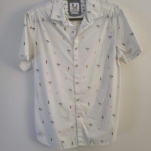 Mens' Button Down T-shirt